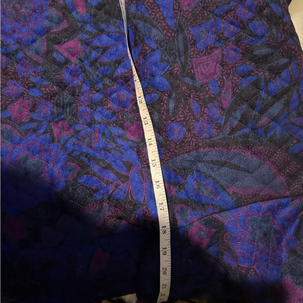 Vintage Starfire Cropped Brocade Jacket Siz 10 Jewel Tone 80s Statement Blazer - Picture 8 of 8